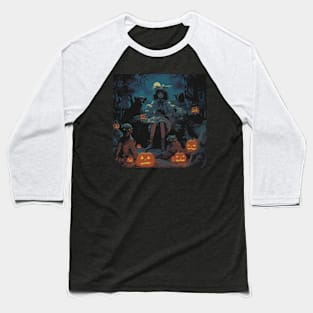 Halloween Night Baseball T-Shirt